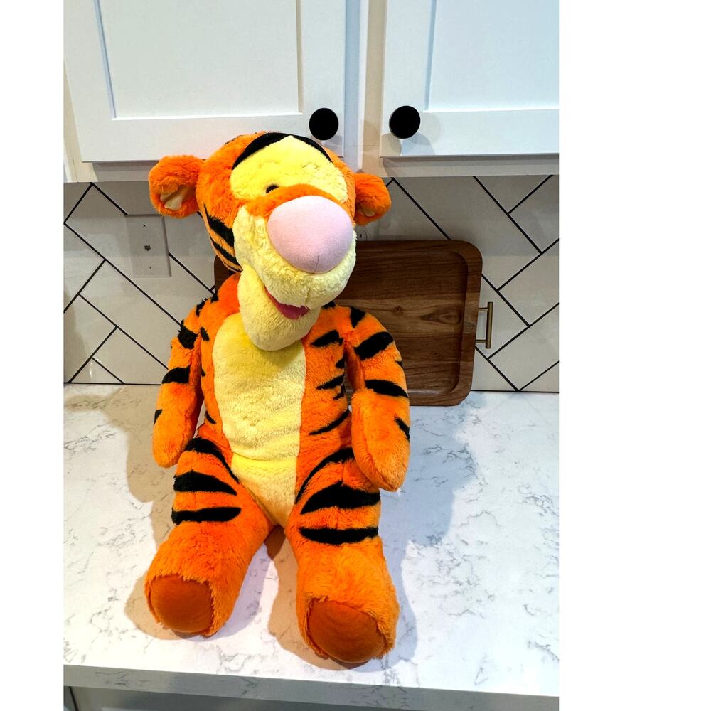 vintage "My Talkin' Tigger" Large Jumbo Plush Toy Y2K by Fisher-Price / Mattel